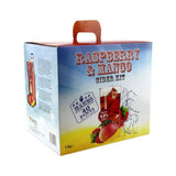 Raspberry & Mango Premium 3.5Kg Cider Kit Makes 40 Pints (23 Litres)