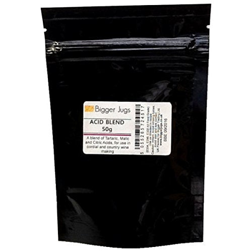 Acid Blend 50g - Supplied in Resealable Pouch - For Making Country Wines & Cordials 