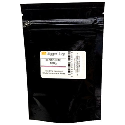 Bentonite 100g - Supplied in Resealable Pouch - Fining Agent for Homebrew Beers & Wines