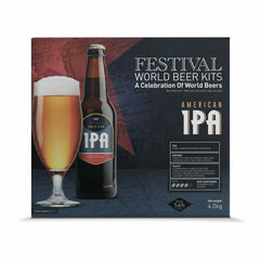 Festival World Beer Kits Premium Ales  - American IPA 4.0Kg Beer Kit- SPECIAL OFFER AS BEST BEFORE IS 31/07/2024
