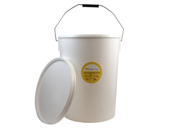 Fermentation Vessel - 25 Litre Bucket & Solid Lid
