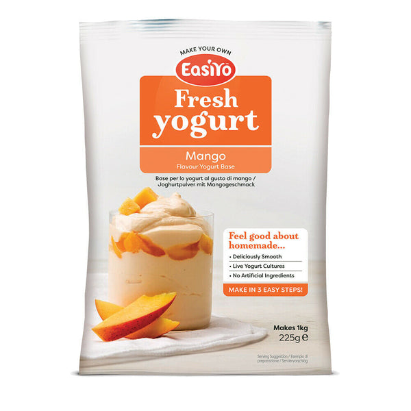 EasiYo Mango Flavoured Yogurt Sachet 225g