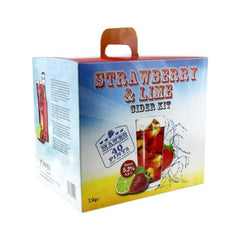 Strawberry and Lime Premium 3.5Kg Cider Kit - SPECIAL OFFER AS BEST BEFORE IS 20/02/2026