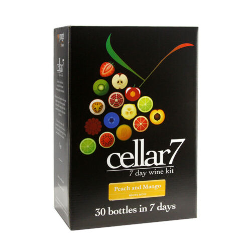 Cellar 7 by Youngs 30 Bottle 7 Day Wine Kit - Peach & Mango