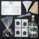 Gin Etc. Gin Making Kit – No.3 Hedgerow Sloe Gin - Makes 2 Bottles of Gin in 4 Easy Steps