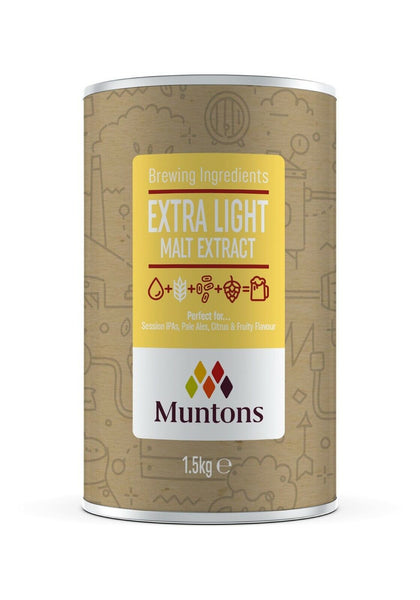 Muntons Malt Extract Extra Light 1.5Kg