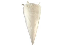 Straining Bag - Heavy Duty Calico Cotton Filter Cone for Wine Making 20 Litre Capacity