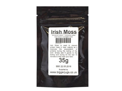 Irish Moss (Carragreen Moss / Chondrus Crispus) 35g - Supplied in Resealable Pouch
