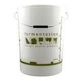 Fermentation Vessel - Youngs 25 Litre Bucket with Graduations & Solid Lid 