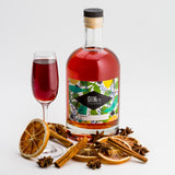 Gin Etc. Gin Making Kit – No.3 Hedgerow Sloe Gin - Makes 2 Bottles of Gin in 4 Easy Steps